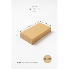 Rufus Concept 31,5X18X5,5CM Kraft Koli 25 Adet
