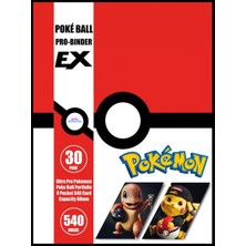 Hediyecik Pokemon Koleksiyon Oyun Kartı Albümü Trading Card Game Kart Albümü 540 Kartlık