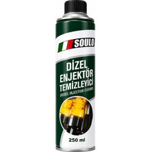 Soulo Dizel Enjektör Temizleyici 250 ml – Dizel Yakıt Sistemi ve Enjektör Temizleme Katkısı