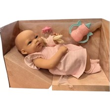 Esranın Dünyası SH59999 40 cm Tam Vinil Bebek Emzi.bib.tavş-Zrv