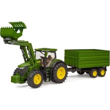 Esranın Dünyası John Deere 7r 350 Kepçeli Traktör ve Römork BR03155
