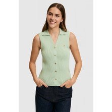 U.S. Polo Assn. Kadın Yeşil Kazak 50325114-VR016
