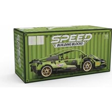 Esranın Dünyası 9055-1  bricks Speed Yeşil Mini -Ekn