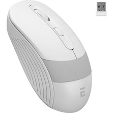 İlk El Grup Kablosuz Mouse 1600 Dpi Beyaz Gri SM18BG Iegtgrs-34