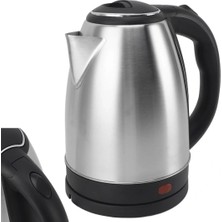 Crown CRW-7102 1500W 1.8 Litre Lüks Çelik Su Isıtıcı Kettle Inox