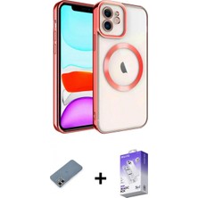 Pileli Store Pilelistore™ iPhone 12 Kılıf Nova Işık Özel Seri - Siyah Bilvis 5in1 3D Magic Cam Ekran Koruyucu + Metal Kamera Lens Koruma Cam - Gd