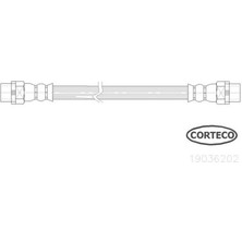 CORTECO Depomix Fren Hortumu Arka Bmw E81 E82 E87 E88 E90 E91 E92 E93 E84