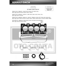 Oto Conta Depomix Üst Takim Contasi Skc Li Megane Ii 02-Clio Ii 02-Clio Iii 05-Logan 04-Sandero 08-Note 06-11 E11 Micra Iii 05-10 Suzuki Jimny 03- 1.5 Dci K9K Skt Keçeli Sub.last K9K 712-714-718-724-760