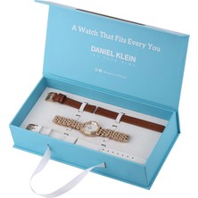 Daniel Klein DK.1.13719-4 Yedek Kordonlu Set Kadın Kol Saati