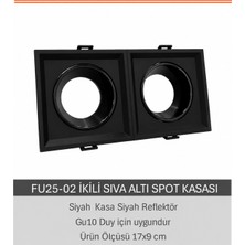 Ikili Sıva Altı Spot Kasası