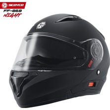 Kaly Scoyco 868 Night Motosiklet Kaskı