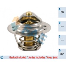 FAE Depomix Termostat Contasi Olan Nissan 89 Megane Clio Kangoo Laguna 1.4-1.6 16V