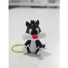 DenizCanlilari Renkli Figürlü Çanta Aksesuarı ve Anahtarlık - Dekoratif 3D Hediyelik