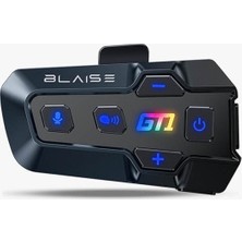 Blaise Gt1 Bluetooth Interkom Siyah