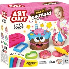 Sinerjim 03683 Art Craft Doğum Günü Hamur Set 200 gr