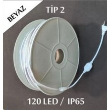 Erbay Beyaz 50 Metre 220V Şerit LED Beyaz