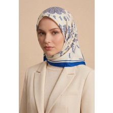 Mimelif Arya Minimal Desenli Twill Eşarp 90X90 cm