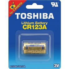 Kodak Toshıba CR123A 3V Lıthıum Pil 1li