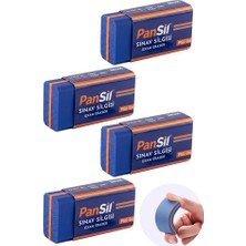 Artlantis Sınav Silgisi Mavi Silgi Orta Boy 4 Adet Pansil Yumuşak Sınav Silgisi Ufalanmayan Okul Büro Yerli Üretim