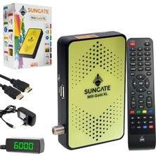 Sungate Wifi Gold Xl Uydu Alıcı Mini Full Hd Dahili Wifi Youtube Ucast Iks Hediye Free Iptv