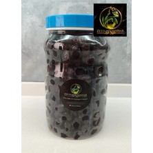 ZeytunixAkhisar Siyah Uslu Kuru Sele Zeytin 1000 gr (Az Tuzlu)