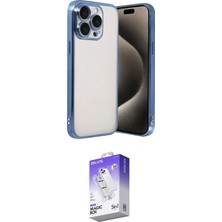 Cep 2026 Apple Uyumlu iPhone 15 Pro Max Kılıf Vadi Minimal Ikili Koruma Seti Najmaddin