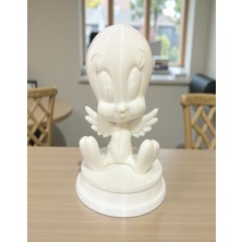 Major Hobi Sevimli Tweety 3D Baskı Boyanabilir Dekoratif Biblo Boya ve Fırça Setli