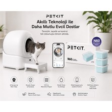 Petkit Purobot Ultra Akıllı Kedi Tuvaleti+Petkit Kedi Tuvaleti Basamağı+Petkit N60 Koku Giderici