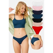 Homay 7'li Lazer Kesim Basic Bikini Külot