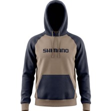 Shimano Hoodie Kapüşonlu Sweatshirt (Smoke Gray Medium)