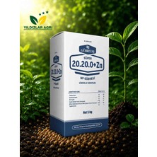 Gübretaş 20.20.0+Me Çinko Katkılı Kompoze Taban Gübresi 5kg - Katı Kimyevi Gübre