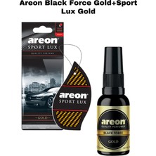 Areon Black Force Gold Sprey+Sport Lux Gold