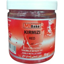 Toz Sim  Metalik My Bake 10 gr Kırmızı