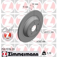 Zimmermann Depomix Arka Disk Ayna Yeni Kasa Mondeo V 14-