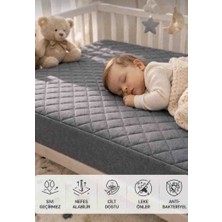 Vellista Home Collection %100 Pamuk Kapitone Sıvı Geçirmez Alez Yatak Koruyucu