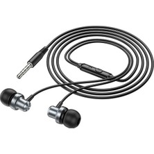 Borofone BM70 Stereo Bass Hd Mikrofonlu 3.5mm Kulak Içi Kablolu Kulaklık