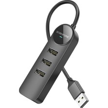 Borofone Dh5 4 Portlu USB 2.0 Hub Çoklayıcı - 480MBPS Hızlı Veri Aktarımı
