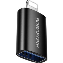 Borofone BV18 USB To Type-C Dönüştürücü Adaptör - 5V/3A Şarj ve Otg Destekli