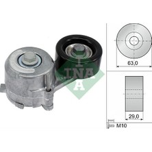 Ina Depomix Alternatör Gergi Kiti Rulmani Astra J-Astra K-Insignia B-Zafira C 1.6 A16XHT-A-B16SHL-SHT