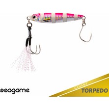 Seagame Torpedo Coast 20G (002 Pınk Zebra Glow)