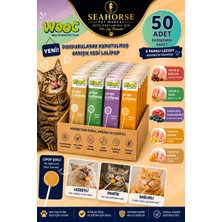 Majo Kedi Ödül Çubuğu 50 Adet | 5 Farklı Aromalı Lollipop Kedi Ödülü