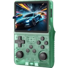 Schitec Retro Arcade R40S Pro Taşınabilir El Atari Konsolu 30.000 Oyunlu 98GB Yeşil