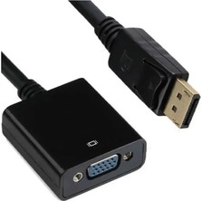 Narita Display Port To VGA Çevirici Adaptör 1080P (Tek Yönlü Dp - Vga)