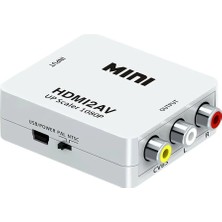 Narita NRT-11130 HDMI To Av (Rca) Dönüştürücü Çevirici Adaptör