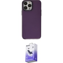 Cep 20-26 Apple Uyumlu iPhone 13 Pro Max Kılıf Zirve Doku Koleksiyonu Ikili Koruma Seti Najmaddin