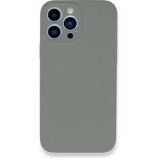 Durukar®  iPhone 13 Pro Max Kılıf Lansman Legant Silikon - Gri