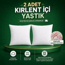 POLAROO 2 Li Kırlent Iç Dolgusu Eko Paket Sünger Dolgu (Tela)