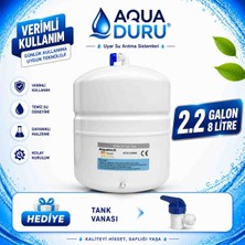 Su Arıtma Cihazı Paslanmaz Metal Tank 2.2 Galon 8 Litre