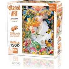 Nacario 22028 Secret Garden 1500 Parça Puzzle -Ks