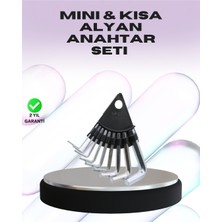 Kaufhier 9 Parça Alyan Anahtar Seti Farklı Metrik Ölçü Pratik Taşıma